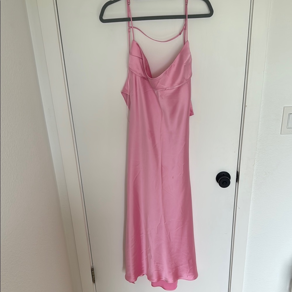 Zara Pink Chemise Elegant Soft Sleepwear
